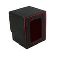 thumbnail image 2 of harayaa Card Deck Box Gaming Card Holder Protective Cards Case TCG Display Deck Case Black Red, 2 of 9