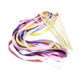 thumbnail image 2 of FENGGUIQU 12Ud Varitas De Hadas Para Fiesta De En Colores Variados Con Cascabeles Y Cintas, 2 of 4