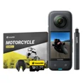 thumbnail image 4 of Cámara de acción deportiva Insta360 X3 de bolsillo, cámara panorámica con Sensor de 1/2 pulgadas, Kit de motocicleta y accesorios de X3/ONE X2/ONE RS Twin, 4 of 4