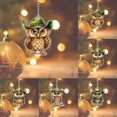thumbnail image 1 of onlyliua ¡ ¡Ofertas Del Día! ¡Liquidación! Colgante Plano de Adorno para Árbol de Navidad con Forma de Búho, Acrílico, Regalo para El Hogar, 1 of 4