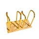 thumbnail image 5 of Portavasos de papel, soporte para tazas de café, soporte de almacenamiento con base de madera, ahorra espacio en la mesa. Ranura Gold 2, 5 of 9