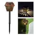 thumbnail image 4 of Luces LED solares para jardín, con energía solar, para decoración de jardín, decorativas para exteriores Diamante Zulema Lámpara de césped al aire libre, 4 of 8