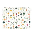 thumbnail image 7 of Yayeee Collapsible Cube Storage Bin with Lid Fabric Closet Decorative Basket with Handles, Beige Vegetables Pattern, 7 of 7