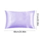 thumbnail image 3 of Funda de almohada de satén sedoso con cierre tipo sobre | Súper suave para el cabello y la piel | Reduce el frizz y las arrugas | Apto para veganos | Negro, azul, rosa y morado | 50 x 66 cm, 3 of 6