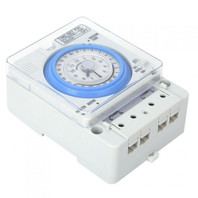 24h Mechanical Timer Switch, Programmable Programmable Timer Switch, For Electric Equipment Lights DIY Household