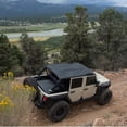 thumbnail image 4 of Smittybilt 94635 Extended Top Outback Extended Bikini Top - Black Diamond Fits select: 2015-2018 JEEP WRANGLER UNLIMITED, 2012-2014 JEEP WRANGLER, 4 of 7