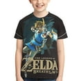 thumbnail image 6 of The Legend Of Zelda Kids T-Shirt 3d Printed Graphic T-Shirts Boys And Girls Short Sleeve Shirts For Youth Kids X-Small, 6 of 6