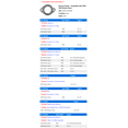 thumbnail image 2 of Exhaust Gasket - Compatible with 2000 - 2004 Nissan Xterra 2001 2002 2003, 2 of 2