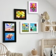 thumbnail image 6 of Americanflat 8.5x11 Kids Art Frame Holds 25 Artworks - Slide-In Picture Frame with One Opening and Art Storage - Black, 6 of 7