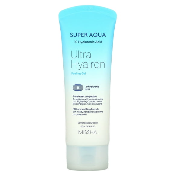 Missha Super Aqua, Gel Peeling Ultra Hyalron, 3,38 fl oz (100 ml)