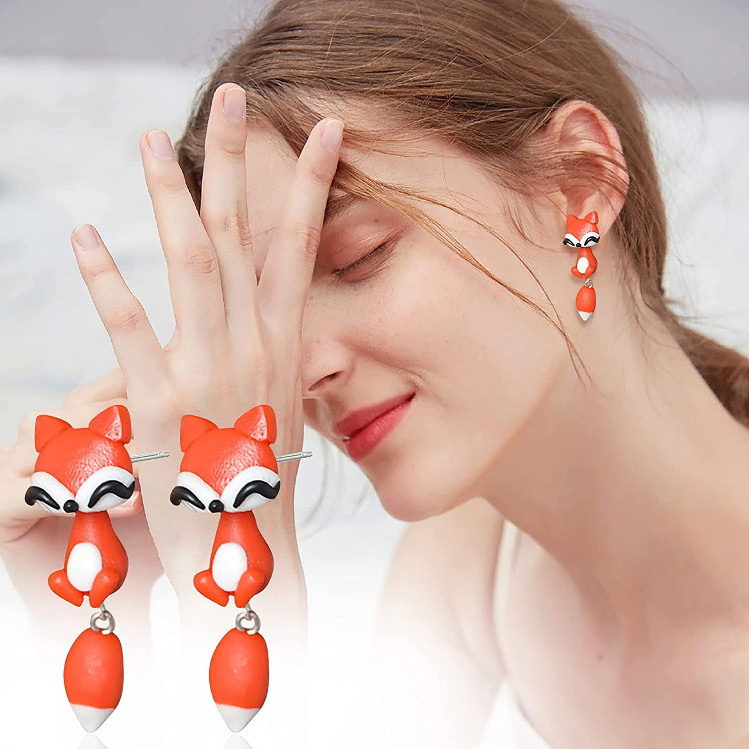 Cute Earring Earrings,3D Dinosaur Earrings Cute Cartoon Animal Earrings Earrings, Shark Earrings Earrings, Simple Cartoon Earrings Cute Earrings - Cute Earring Earrings,3D Dinosaur Earrings Cute Cartoon Animal Earrings Earrings, Shark Earrings Earrings, Simple Cartoon Earrings Cute Earrings -