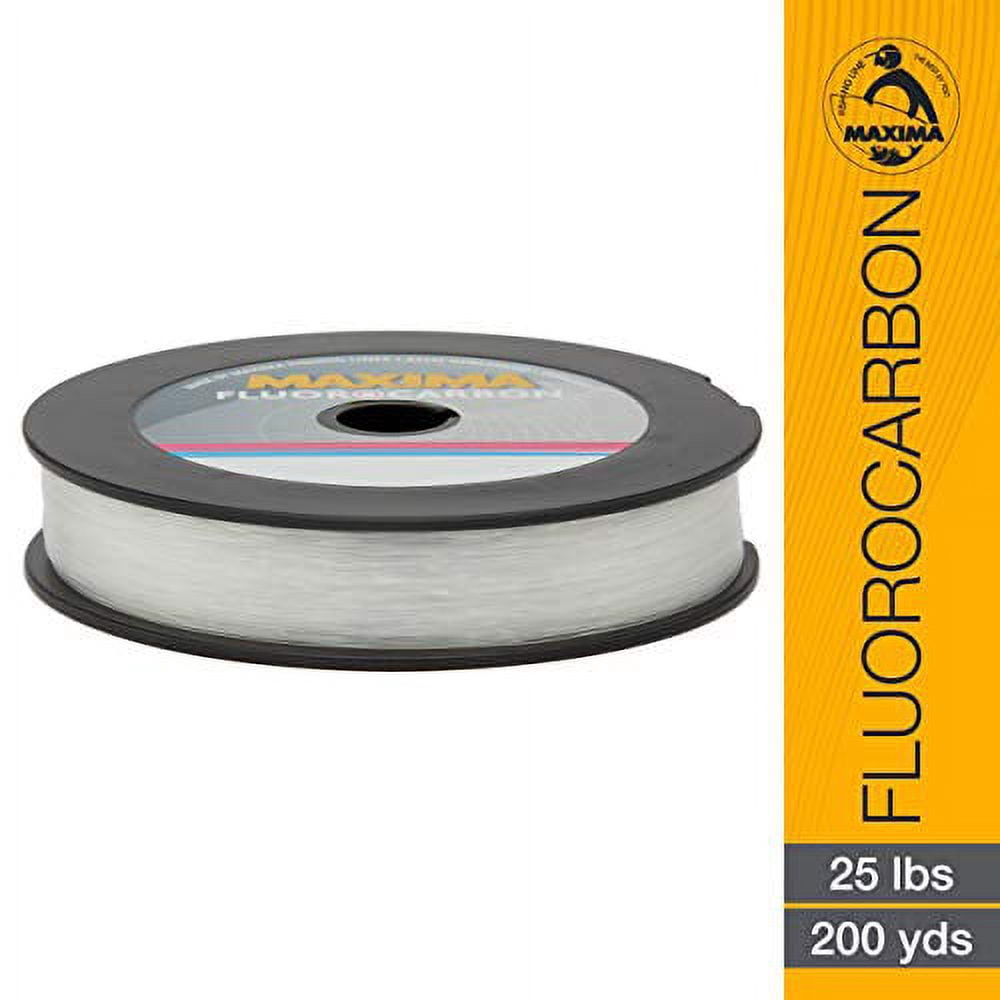 Maxima Fluorocarbon Fishing Line 4lb 200yd Clear