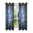 thumbnail image 7 of Yayeee Window Curtains Set of 2 for Living Room Light Filtering 63"x42", Window Space, 7 of 7