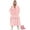Pink, variant on Fantaslook Wearable Blanket Hoodie Sweatshirt for Women and Men, Warm and Cozy Blanket Hoodie, Flannel Blanket with Sleeves and Giant Pocket