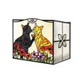 thumbnail image 2 of Stained Glass Cat Flower Pot,Handmade Cute Pots for Plants, Room and Office Decoration Glass Container Storage,Indoor Plant Pots with Drainage,Plant Gifts, 2 of 7