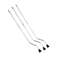 thumbnail image 2 of 3x patas de tambor Tom de suelo, pies de soporte de tambor, Hardware estable, patas de tambor de Metal profesionales, pies de repuesto para Kit de, 2 of 8