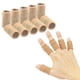 thumbnail image 1 of Paquete de 10 fundas para dedos, soporte para férula para pulgar para soporte de dedos, cinta elástica transpirable para dedos, protector de presión de compresión para aliviar el dolor, 1 of 5