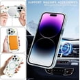 thumbnail image 3 of for iPhone 13 Pro Case, White Pressed Flower Compatible with MagSafe & Magnetic Wireless Charging, Shockproof Protective Phone Case Cover for iPhone 13 Pro, Clear Blue, 3 of 5
