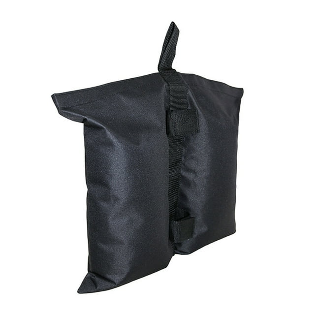 USHOBE 1 Pce Poids de Base de Parapluie Tissu Oxford Noir Sable Résistance au Vent Extérieur