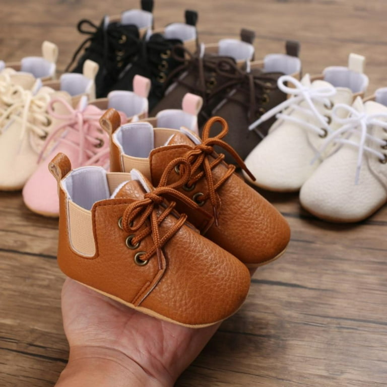 Crawling to store walking shoes