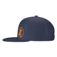 thumbnail image 3 of ZICANCN Cartoon Circle Giraffe Baseball Caps, Trucker Hats for Men And Women, Adjustable Breathable Flat Caps, Navy Blue, 3 of 8