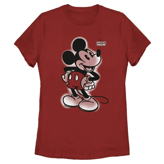 Womens Mickey & Friends Retro Graffiti T Shirt