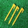 thumbnail image 2 of Shatex 12pack 5.7inch Sturdy Plastic Garden Stakes Yellow, 2 of 2