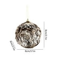 thumbnail image 3 of Bola de Espuma con Purpurina, Bola Navideña, Bola de Lentejuelas, Decoración Hecha a Mano para El Hogar, Adornos para Ventanas de Centros Comerciales, Colgante para Árbol de Navidad, 3 of 7