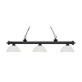 thumbnail image 1 of Z-Lite Riviera 3 Light Billiard Light in Matte Black, 1 of 1