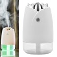 thumbnail image 2 of Humidificador de aire Rose, humidificador de aire USB de 230ml con humidificador de lámpara , súper silencioso para viajes, hogar, coche, na, blanco BLESIY Mini humidificador de vapor frío, 2 of 8