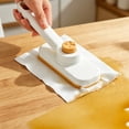 thumbnail image 5 of No-Touch Snap Grip Mini Mop - Mini Cleaning Mop Kit, One Press Disposable Wipe Holder, Compact Multi-Surface Cleaning Tool for Countertop, Bathroom, Glass & Table, 360 Degree Rotatable,Grey, 5 of 9