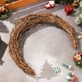 thumbnail image 4 of OUNONA Brown Rattan Wreath Frame for Rustic Floral Arrangements and Craft Projects, 4 of 8