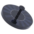 thumbnail image 2 of Fuente de baño para pájaros, fuente solar flotante con 4 boquillas para estanques, piscinas y jardines, 2 of 12