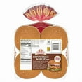 thumbnail image 3 of 4X-Oroweat Whole Wheat Buns, 8 count, Hamburger Buns, 21 oz Bag, 3 of 3