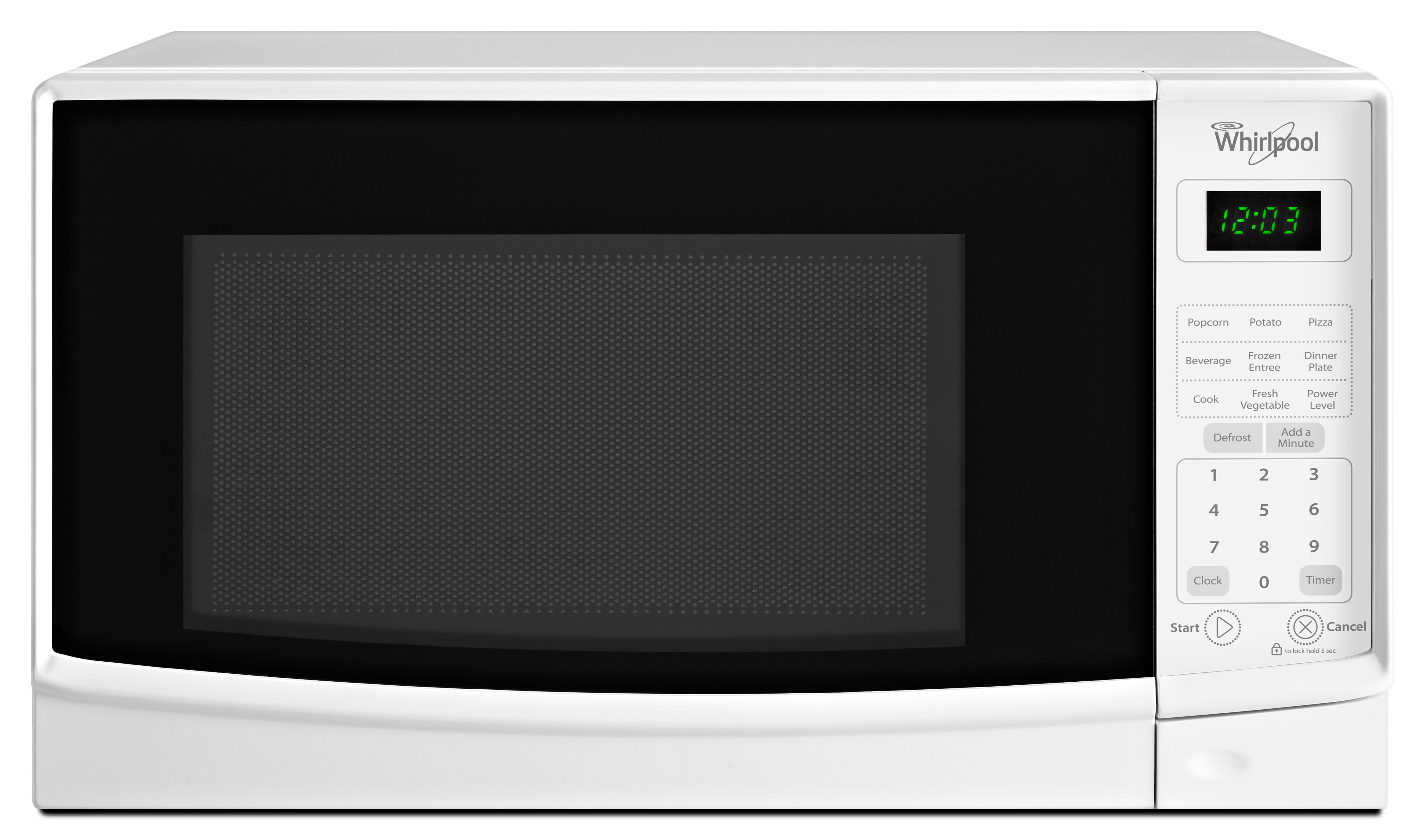 Whirlpool 0 7 Cu Ft Under The Cabinet Microwave Oven White