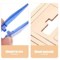 thumbnail image 3 of 2 Sets Wooden Paper Handicraft Mold Frame Screen Kids DIY Paper Craft Kits, 3 of 8