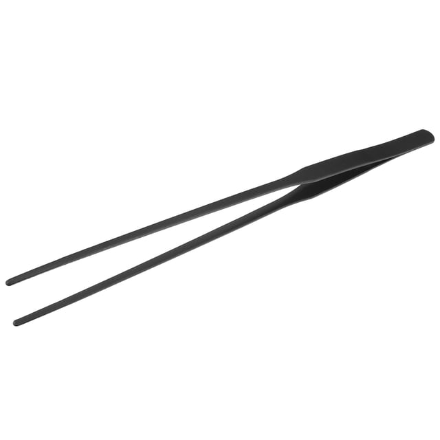 Unique Bargains Pince à Épiler en Acier Inoxydable 1 Pcs pour Animaux de Compagnie Noir 27cm/10.63 Inch