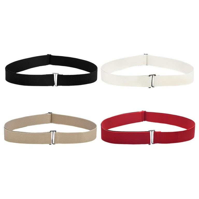 Adjustable Stretch Elastic Waist Band Invisible Belt Buckle-Free