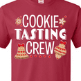 thumbnail image 4 of Inktastic Christmas Cookie Tasting Crew with Holiday Cookies T-Shirt, 4 of 5