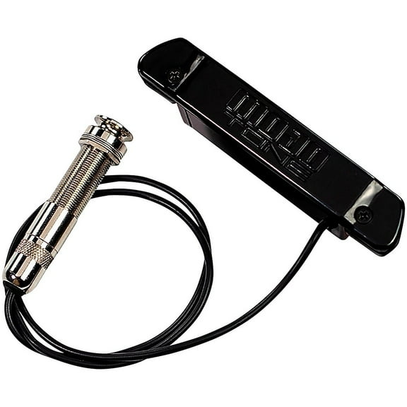 Mojotone Quiet Coil NC-Passive Acoustic Guitar Soundhole Pickup Black