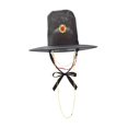 thumbnail image 4 of Sombrero tradicional coreano,Sombrero tradicional de estilo coreano para hombre versátil,Sombrero de copa alto como recuerdo de fiesta de disfraces,Tocado con cinta y cadenas de, 4 of 8