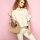 thumbnail image 2 of Bolso con asa tejida, bolso práctico, bolsa de almacenamiento portátil para mujer, bolso de playa, 2 of 4