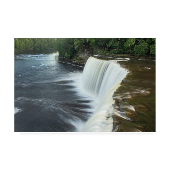 Trademark Fine Art 'Tahquamenon Falls Michigan I' Canvas Art by Alan Majchrowicz