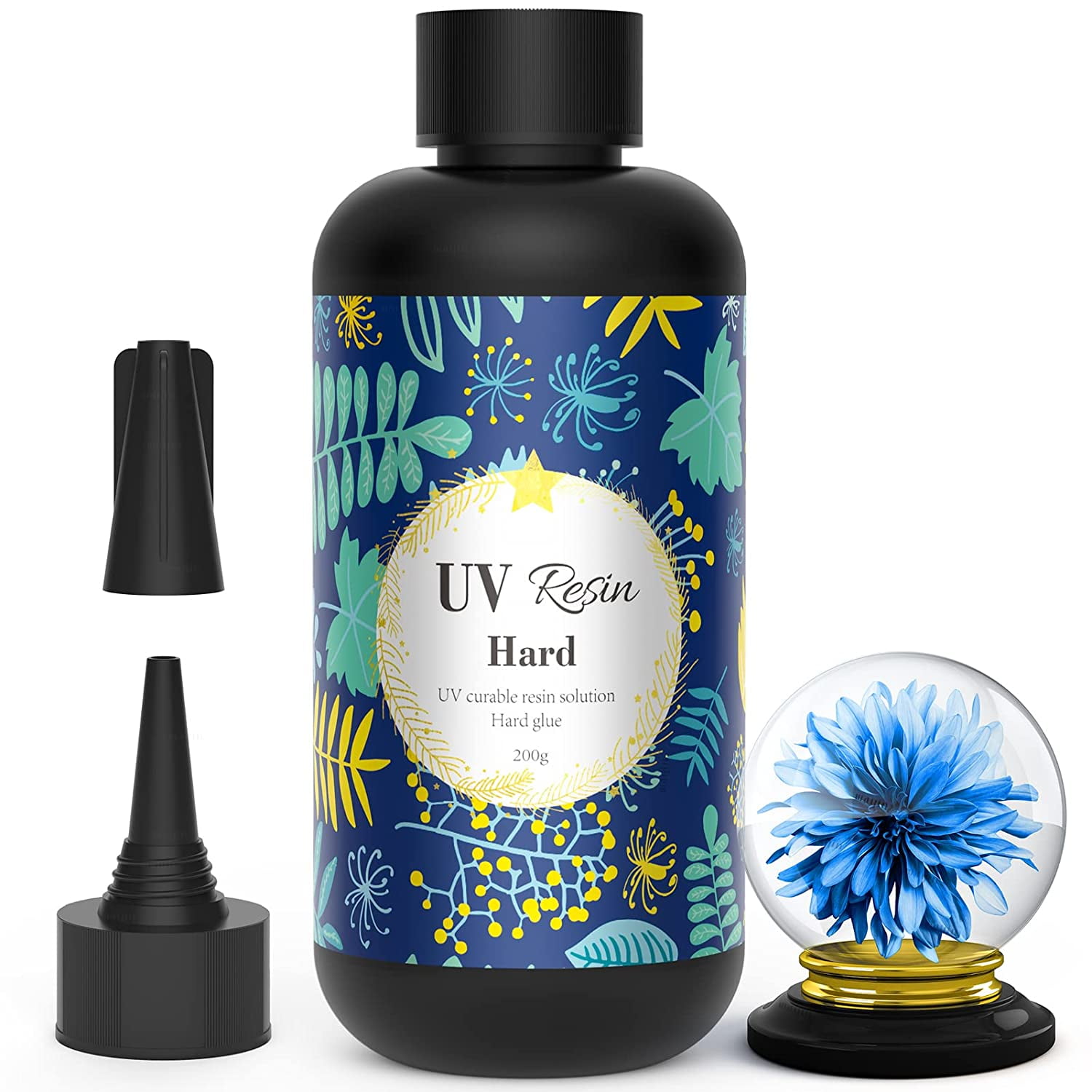 UV Resin Glue Hard Clear Ultraviolet Curing Epoxy Resin UV Glue Sunlight  Activated DIY Jewelry Making Tools Quick Drying Glue