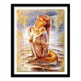 thumbnail image 1 of Pintura de retrato con bordado de diamantes, punto de cruz, imagen, 1 of 2