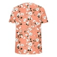 thumbnail image 6 of Neewe Womens Summer Tops Casual Short Sleeve Crewneck Shirts Business Dressy Work Blouses, 6 of 7