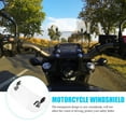 thumbnail image 2 of Wind Deflector for Motorbike Abs 1 Set 14.15X5.97X0.63In Transparent, 2 of 9