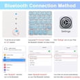thumbnail image 4 of KOMI Wireless Keyboard Case with Touchpad for iPad 10.2" 9th 8th 7th Generation, Detachable Bluetooth Keyboard with Pencil Holder for iPad 10.2 Inch/iPad Air 10.5"(3rd Gen)/iPad Pro 10.5 in, Blue, 4 of 5