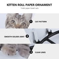 thumbnail image 4 of 1pc Free Punch Roll Paper Rack Kitchen Paper Holder Iron Paper Storage Shelf, 4 of 8