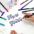 thumbnail image 5 of Tombow 56188 Dual Brush Pen Art Markers, Galaxy, 10-Pack, 5 of 7